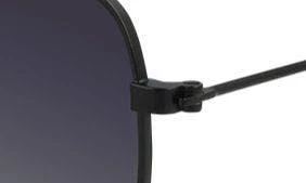 商品Cole Haan|51mm Polarized Angular Round Sunglasses,价格¥330,第4张图片详细描述