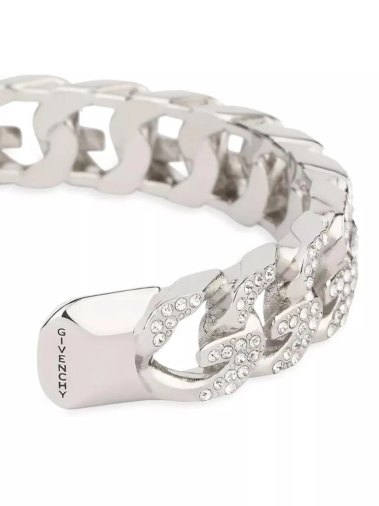 商品Givenchy|G Chain Bracelet In Metal With Crystals,价格¥4198,第3张图片详细描述