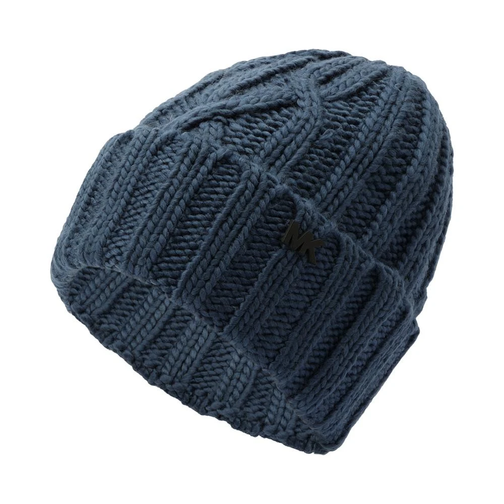 商品Michael Kors|Men's Plaited Cable-Knit Cuffed Hat,价格¥218,第3张图片详细描述