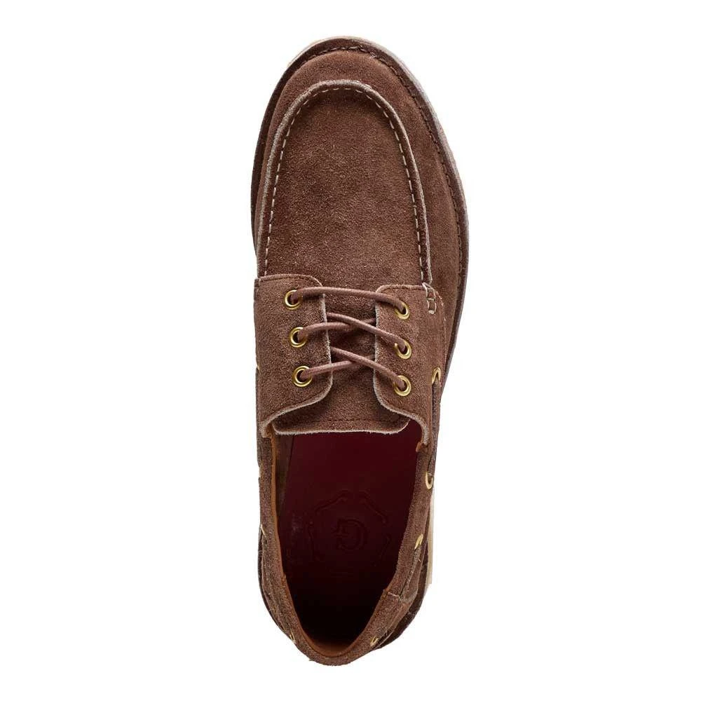 商品Grenson|Sheldon Boat Shoe - Cigar,价格¥1096,第5张图片详细描述