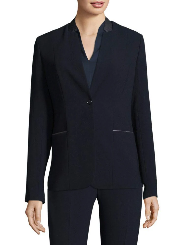 商品Tahari|Tori Notched Jacket,价格¥3414,第1张图片