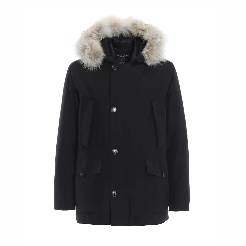 商品Woolrich|WOOLRICH  黑色 男士羽绒服 WOCPS2688GT02-100,价格¥2176,第1张图片