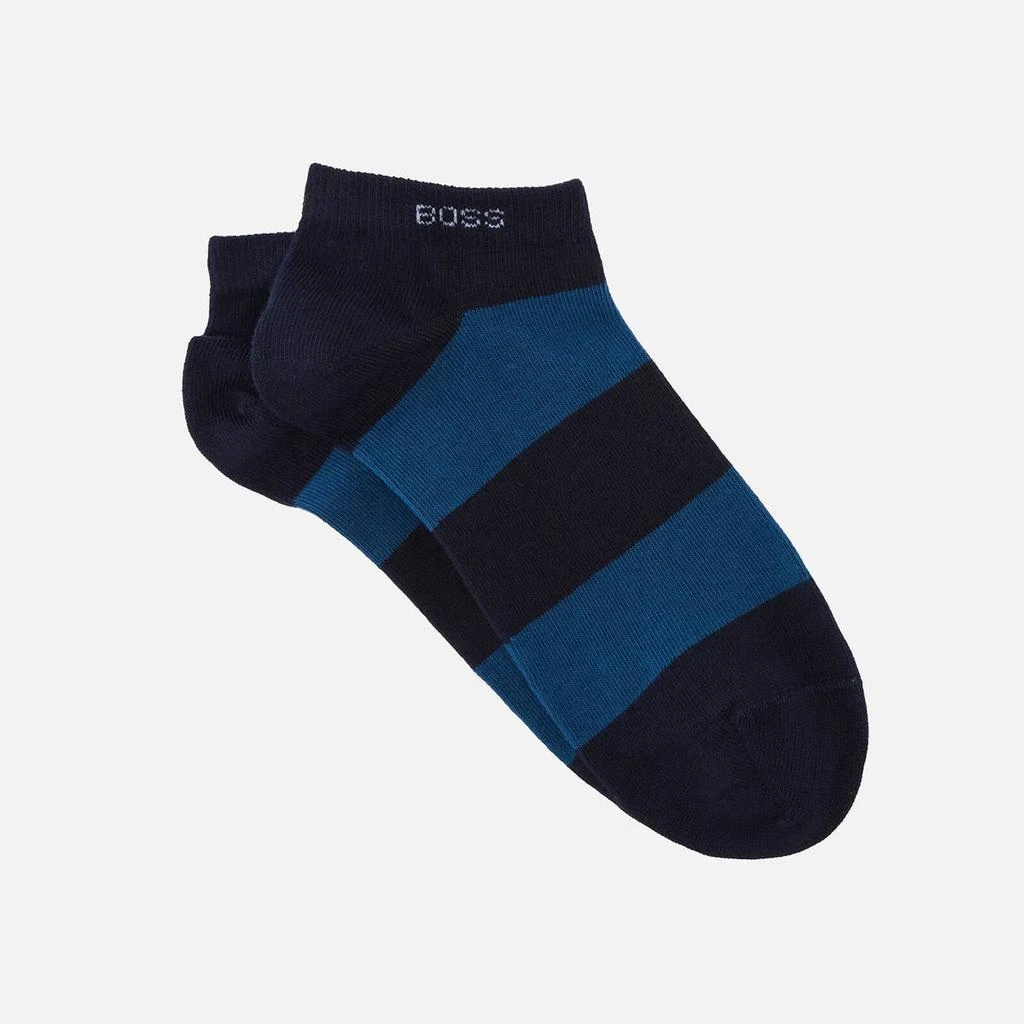 商品Hugo Boss|BOSS Bodywear 3-Pack Stretch Cotton-Blend Ankle Socks,价格¥112,第3张图片详细描述
