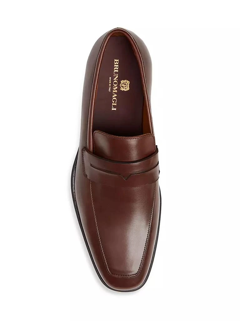 商品Bruno Magli|Raging Leather Penny Loafers,价格¥2963,第5张图片详细描述