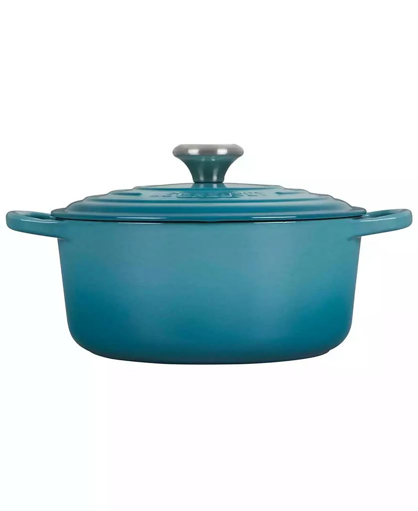 商品Le Creuset|4.5-Qt. Signature Enameled Cast Iron Round Dutch Oven,价格¥2915,第2张图片详细描述