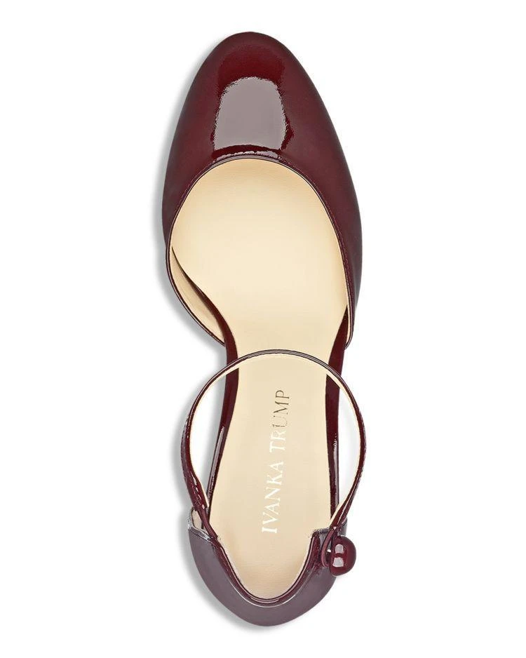 商品Ivanka Trump|Women's Berea Ankle Strap High Heel Pumps,价格¥681,第3张图片详细描述