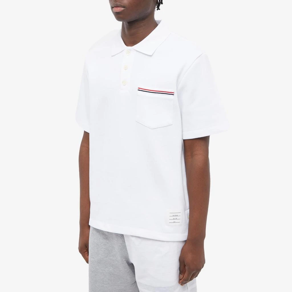 商品Thom Browne|Thom Browne Mercerised Pique Polo,价格¥1369,第2张图片详细描述