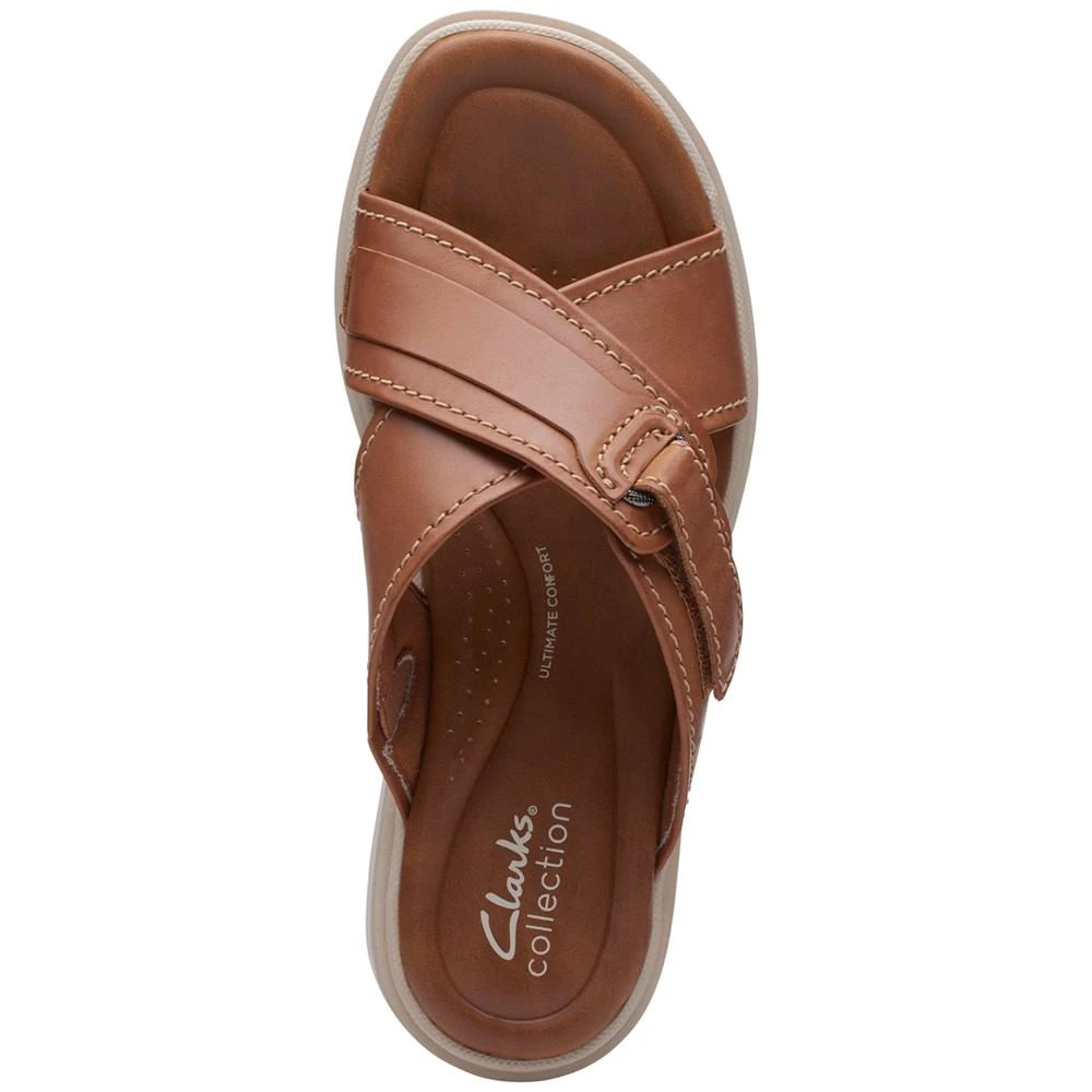 商品Clarks|Women's Coast Crisscross Slip-On Sandals,价格¥439,第4张图片详细描述
