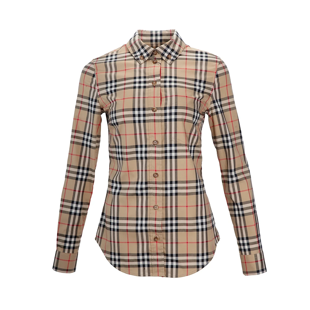 商品Burberry|BURBERRY 格纹女士衬衫 8022284,价格¥2881,第1张图片