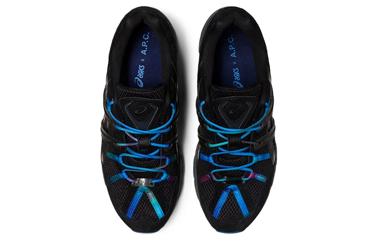 商品[国内直发] Asics|A.P.C x   Gel-Sonoma 15-50 系带防滑耐磨 低帮跑步鞋 男款 黑蓝色,价格¥1192,第6张图片详细描述