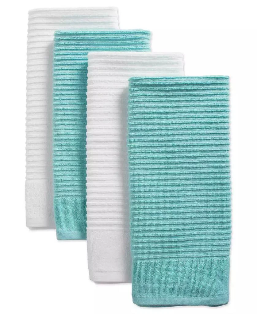 Assorted Ribbed Terry Dishtowel, Set of 4 商品