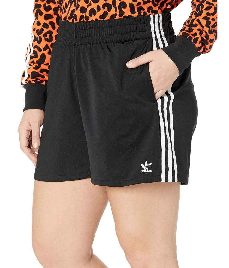 商品Adidas|Plus Size 3-Stripes Shorts,价格¥121,第3张图片详细描述