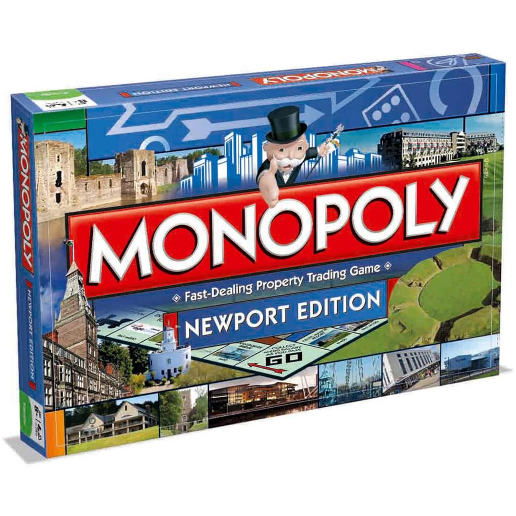 商品The Hut|Monopoly Board Game - Newport Edition,价格¥293,第1张图片