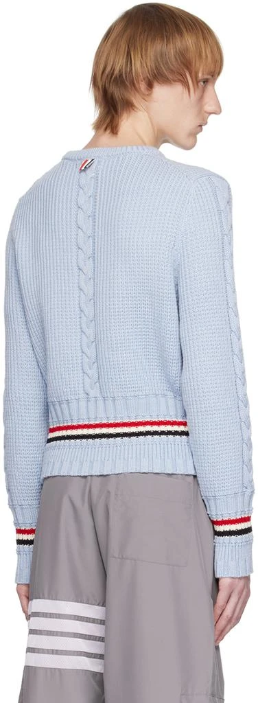 商品Thom Browne|Blue Stripe Sweater,价格¥3340,第3张图片详细描述