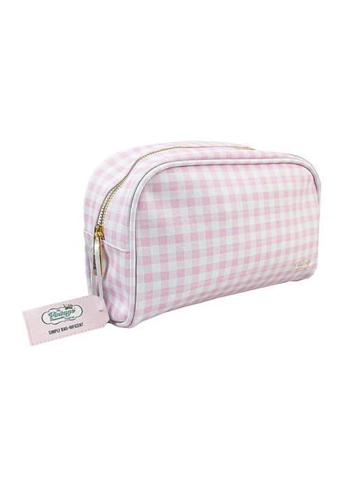 商品The Vintage Cosmetic Company|Vintage Cosmetic Company Gingham Cosmetics Bag,价格¥114,第1张图片