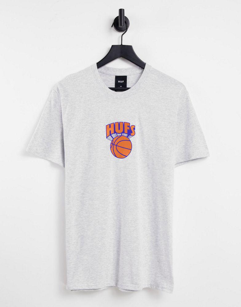 HUF eastern t-shirt in grey商品第1张图片规格展示
