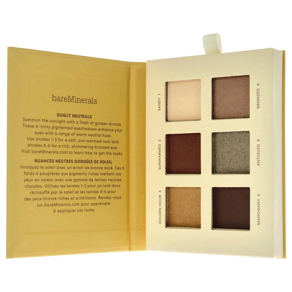 商品BareMinerals|Mineralist Eyeshadow Palette - Sunlit For Women 0.24 oz Eye Shadow,价格¥246,第3张图片详细描述