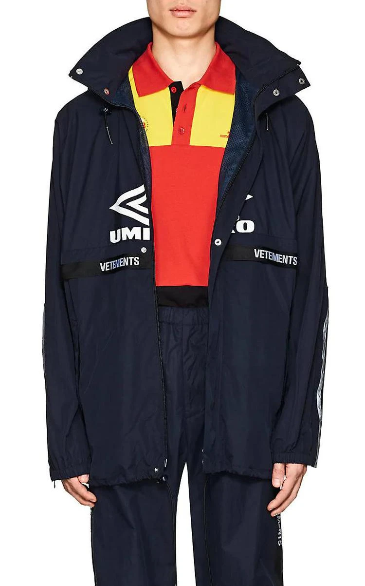 商品Vetements|Umbro-Print 教练夹克,价格¥17110,第5张图片详细描述