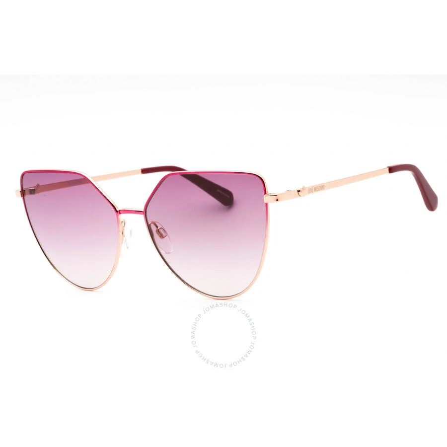 商品Moschino|Pink Shaded Butterfly Ladies Sunglasses MOL047/S 0MU1/9R 59,价格¥281,第1张图片