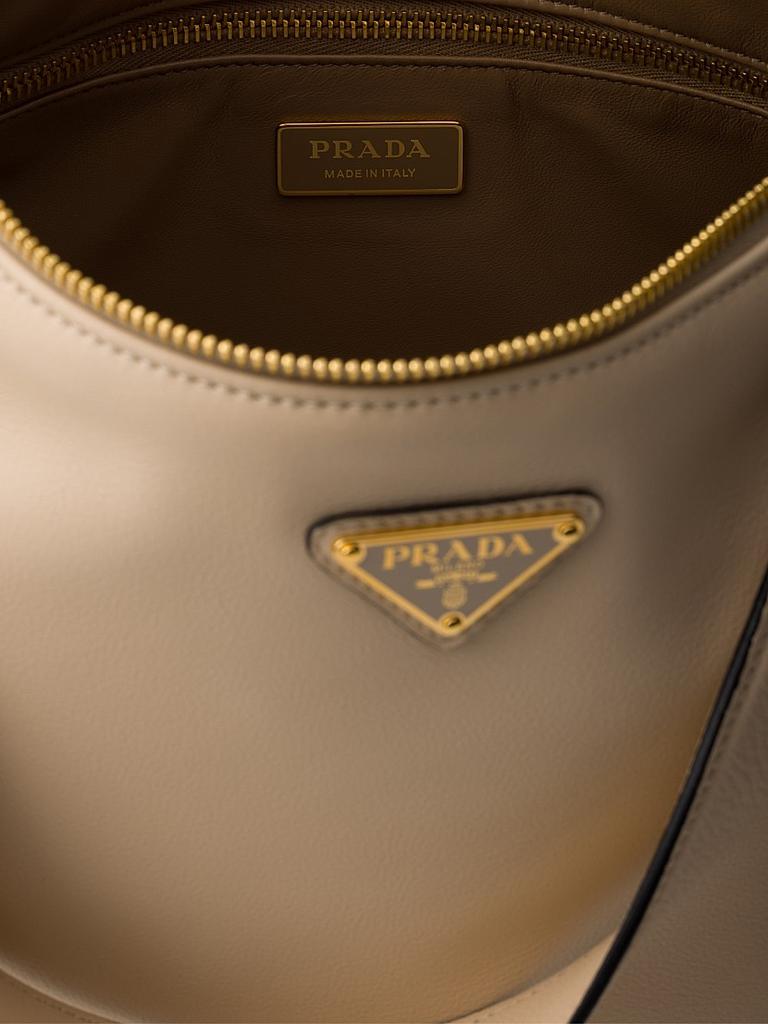 Prada Prada Aimée Large Leather Shoulder Bag - Shoulder Bags