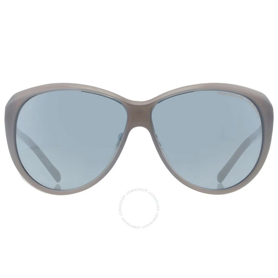 商品Porsche Design|Blue Oval Ladies Sunglasses P8602 D 64,价格¥302,第1张图片