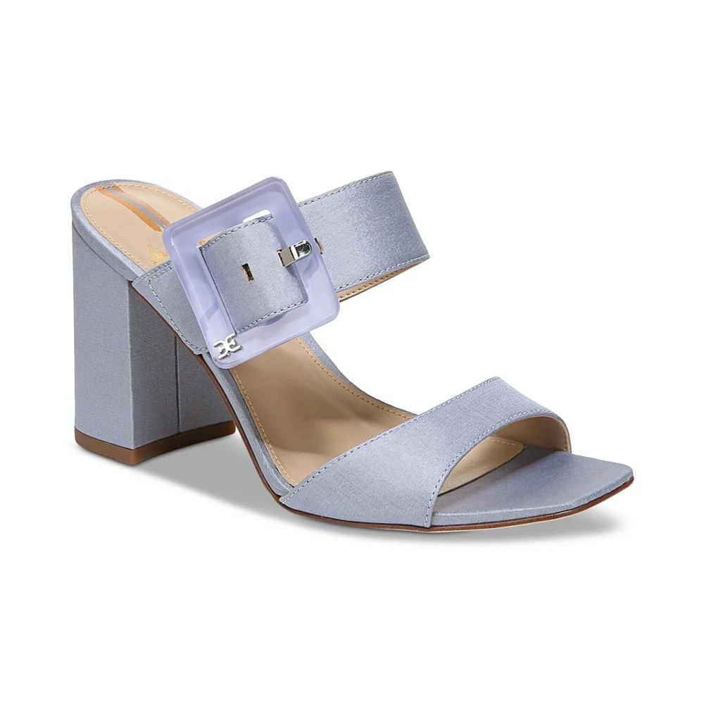 商品Sam Edelman|Dalton Buckled Block-Heel City Sandals,价格¥419,第1张图片