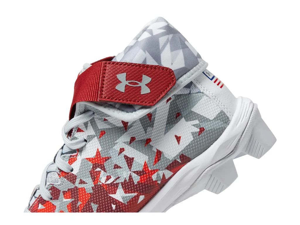 商品Under Armour|Football Highlight Molded TPU USA (Toddler/Little Kid/Big Kid),价格¥379,第5张图片详细描述