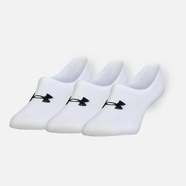 商品Under Armour|Women's Under Armour 3-Pack Footie Socks,价格¥38,第1张图片详细描述