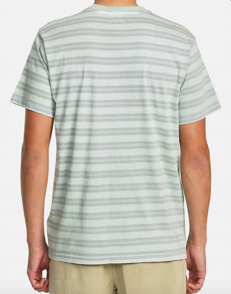 商品RVCA|Ptc Stripe T-Shirt In Green Haze,价格¥263,第2张图片详细描述