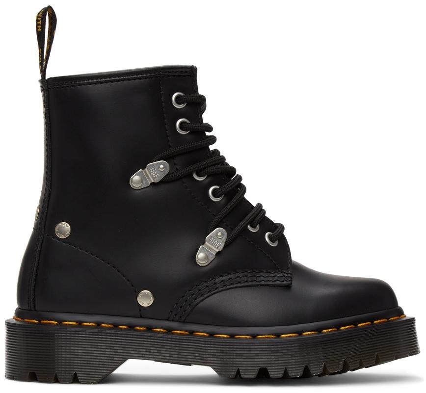 商品Dr. Martens|Black 1460 Bex Stud Boots,价格¥1351,第1张图片
