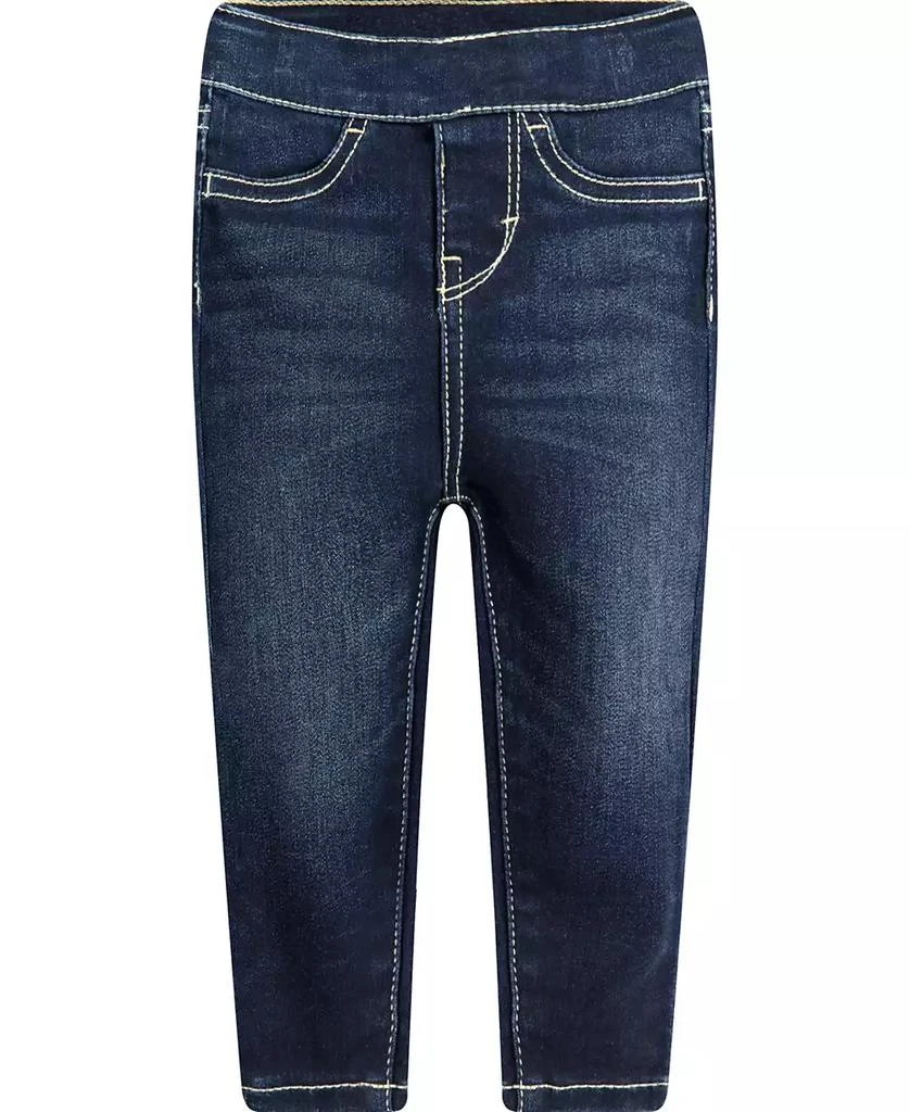 商品Levi's|Baby Girls Pull On Denim Jeggings,价格¥90,第1张图片