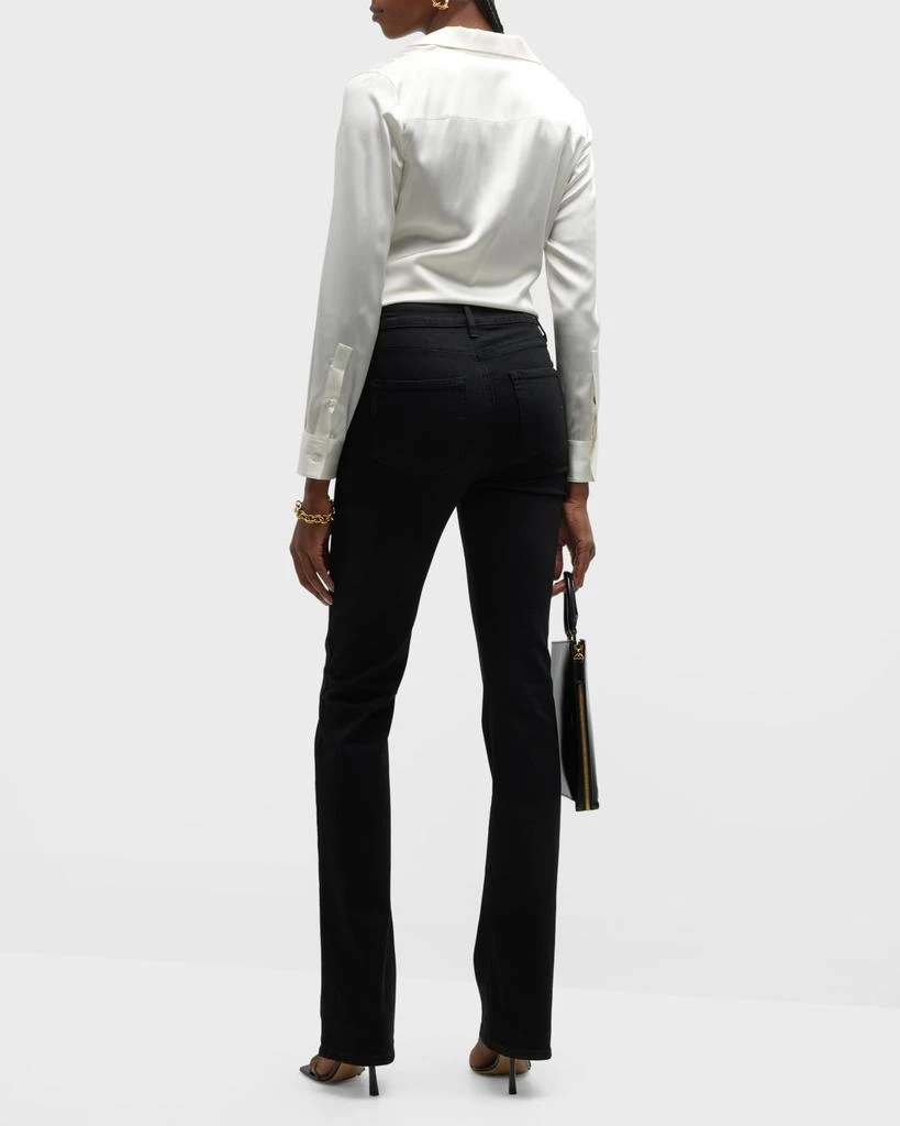 商品Paige|Manhattan High Rise Slim Bootcut Jeans,价格¥871,第4张图片详细描述