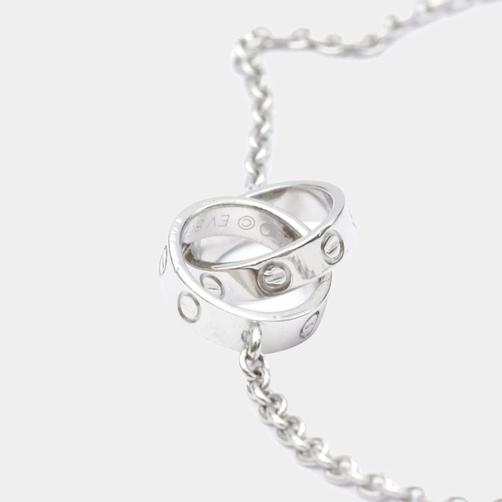 商品[二手商品] Cartier|Cartier Love 18K White Gold Bracelet 18.5,价格¥10376,第4张图片详细描述