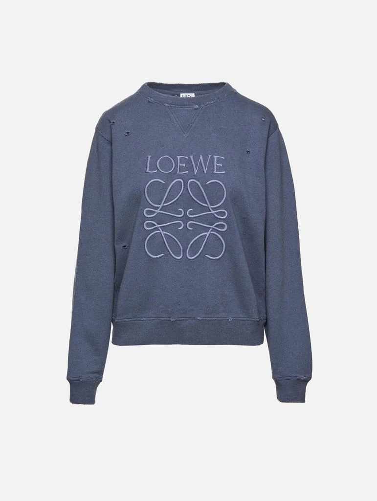 商品Loewe|Distressed Anagram Sweatshirt,价格¥2060,第1张图片