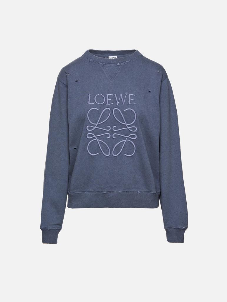 商品Loewe|Distressed Anagram Sweatshirt,价格¥6507,第1张图片