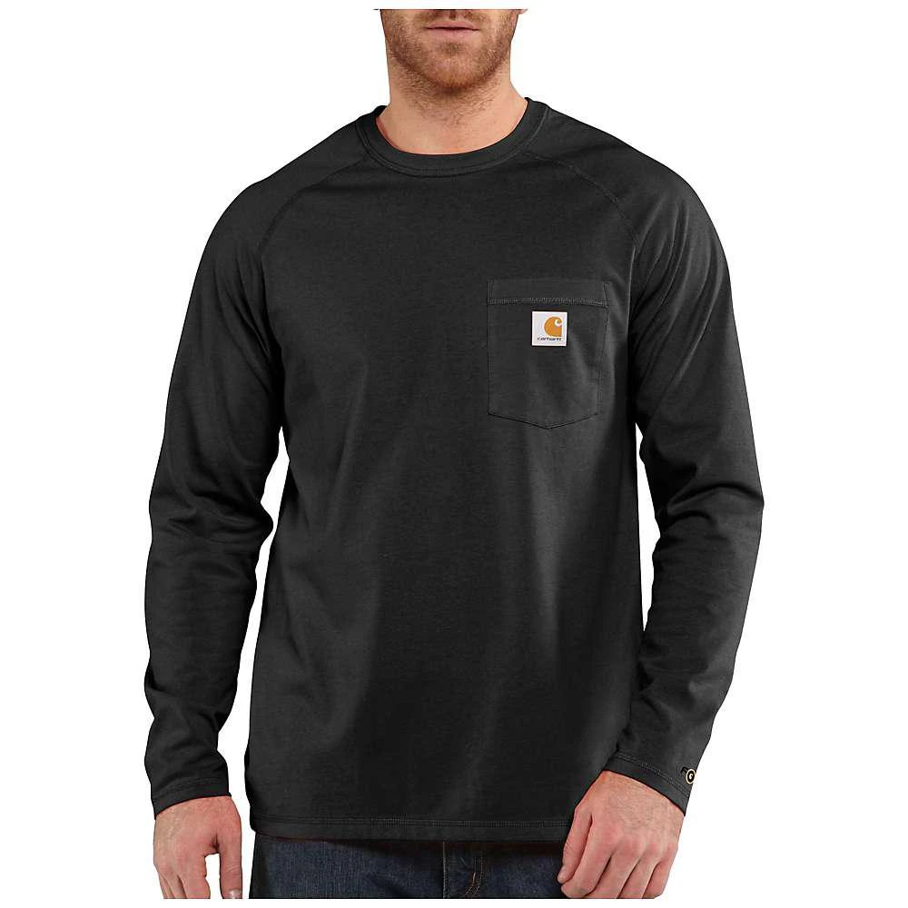 商品Carhartt|Men's Force Cotton Delmont LS T-Shirt,价格¥153,第4张图片详细描述