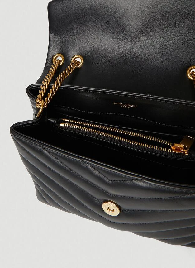 Loulou Small Shoulder Bag in Black 商品