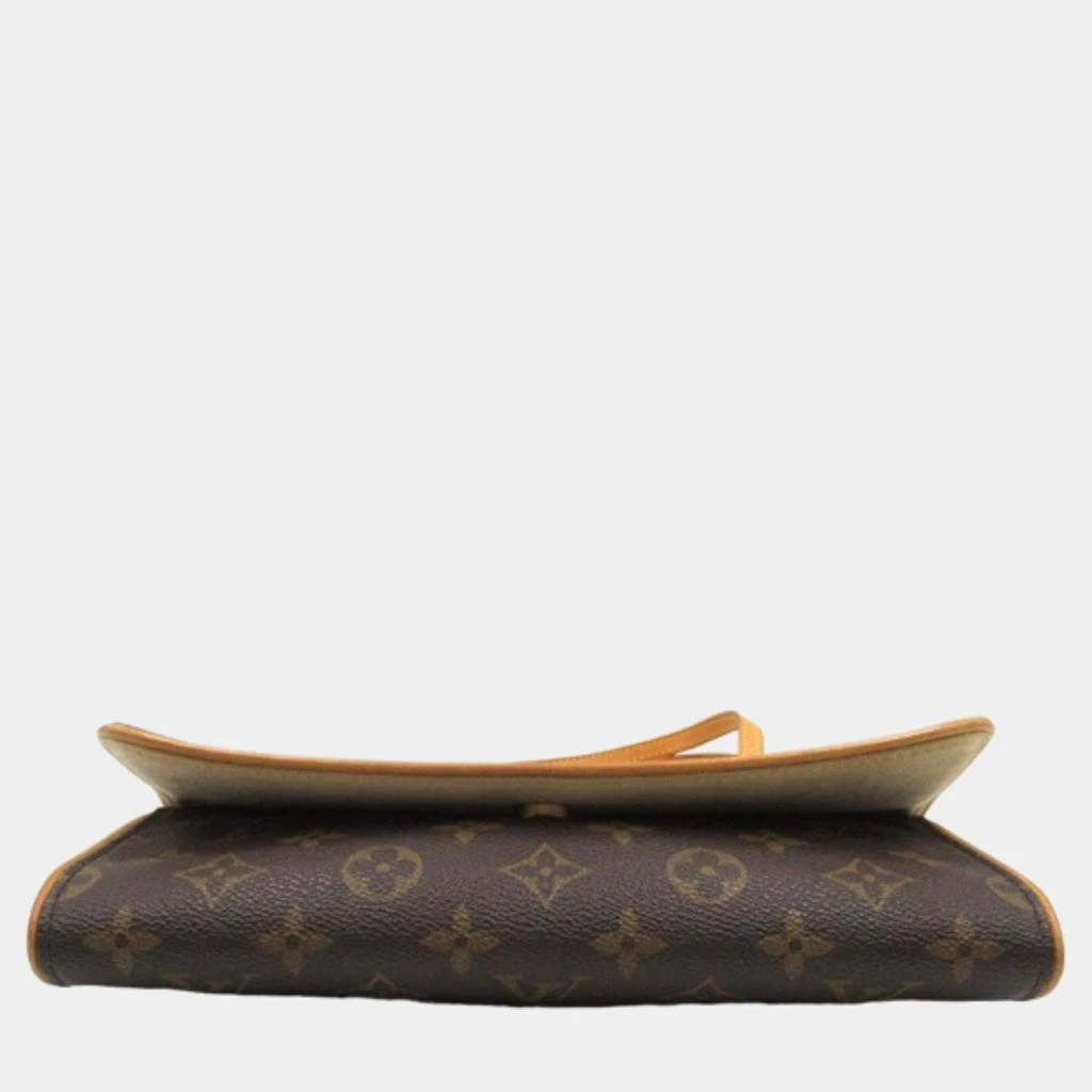 商品[二手商品] Louis Vuitton|Louis Vuitton Brown Canvas Monogram Pochette Twin GM Crossbody Bag,价格¥7244,第4张图片详细描述