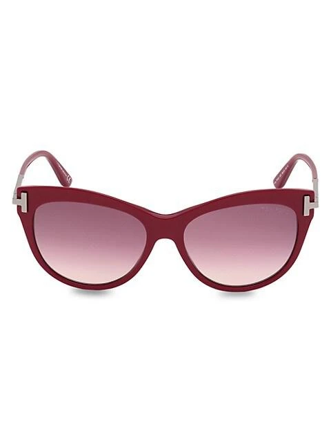 商品Tom Ford|Kira 56MM Cat Eye Sunglasses,价格¥3473,第1张图片