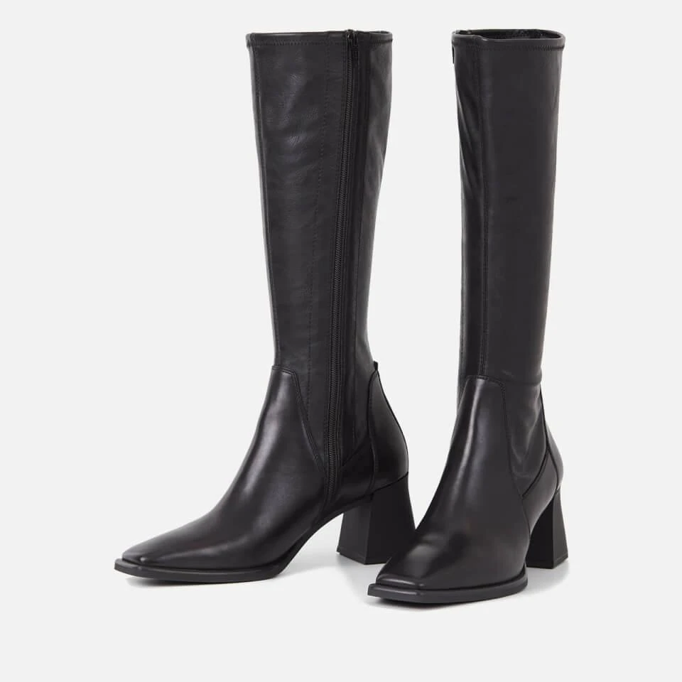 商品Vagabond|VAGABOND WOMEN'S HEDDA LEATHER KNEE HIGH HEELED BOOTS,价格¥1721,第3张图片详细描述