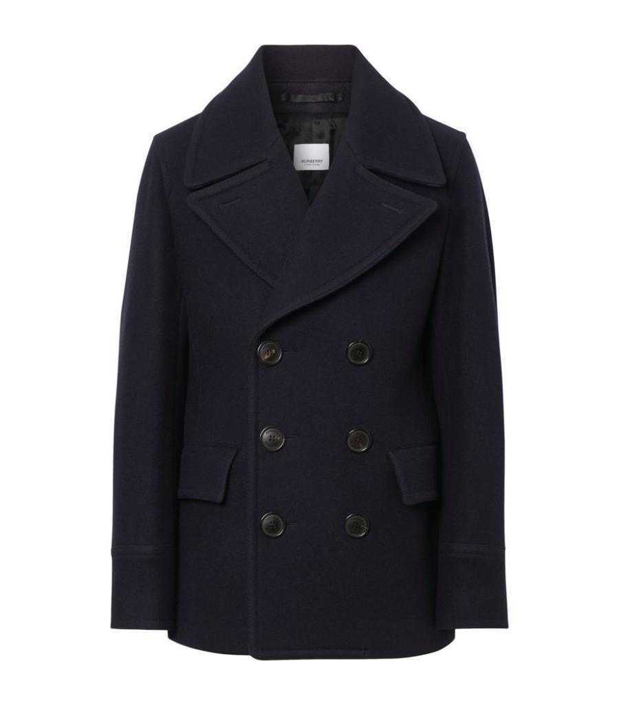 商品Burberry|Double-Breasted Pea Coat,价格¥8877,第4张图片详细描述