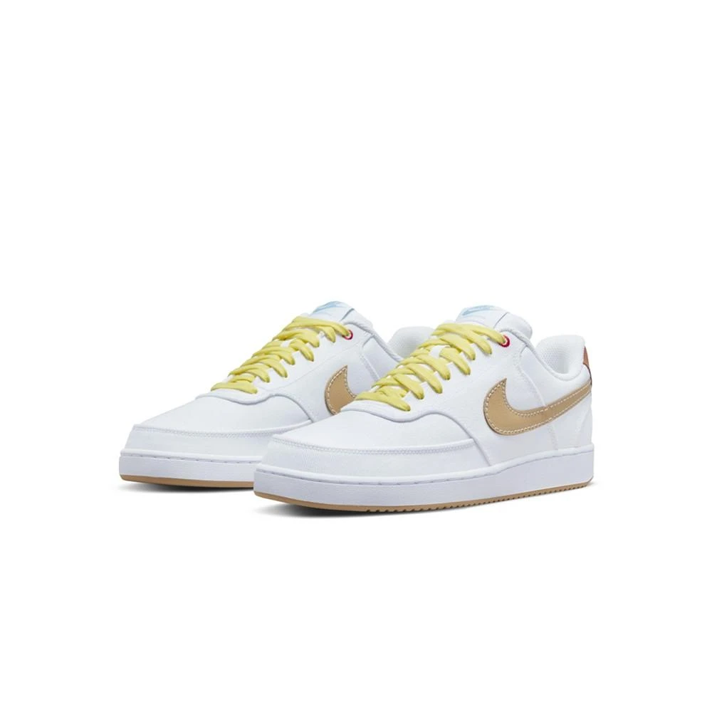 商品NIKE|Men's Court Vision Low Canvas Casual Sneakers from Finish Line,价格¥535,第1张图片