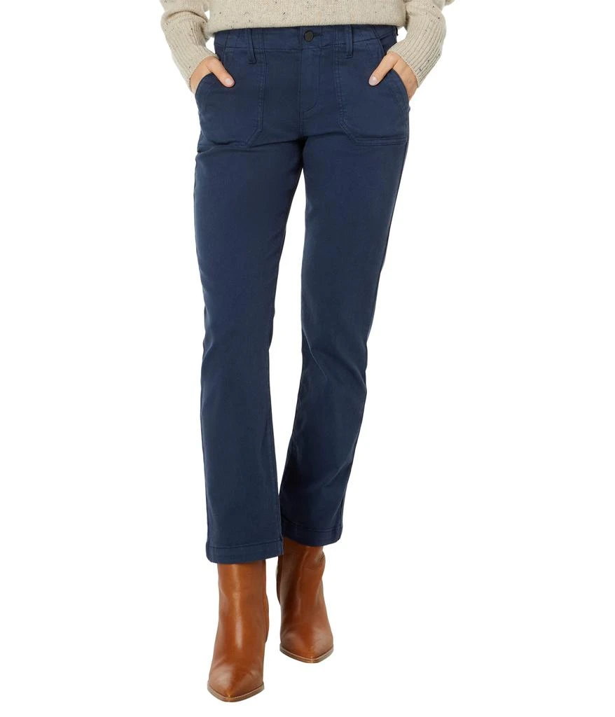商品Paige|Mayslie Straight Ankle in Vintage Navy Haze,价格¥1486,第1张图片