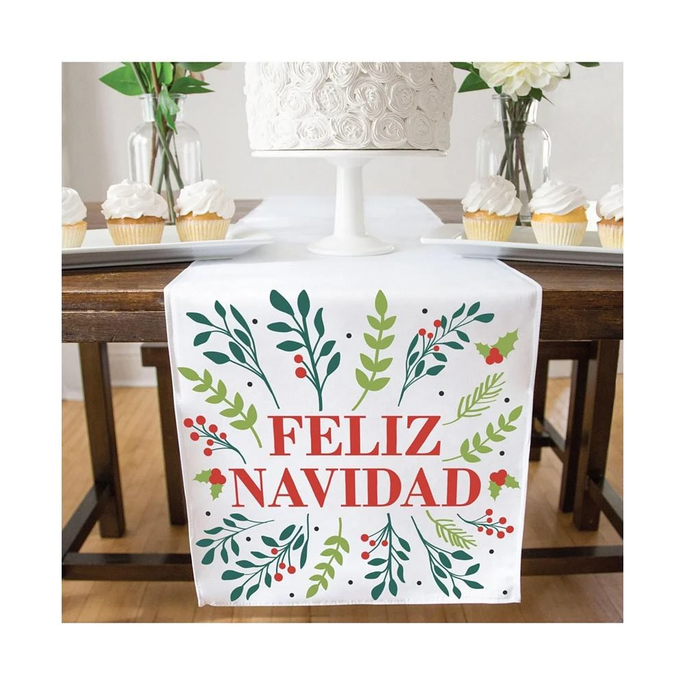 商品Big Dot of Happiness|Feliz Navidad  Holiday and Spanish Christmas  Cloth Table Runner  13 x 70 in,价格¥201,第3张图片详细描述