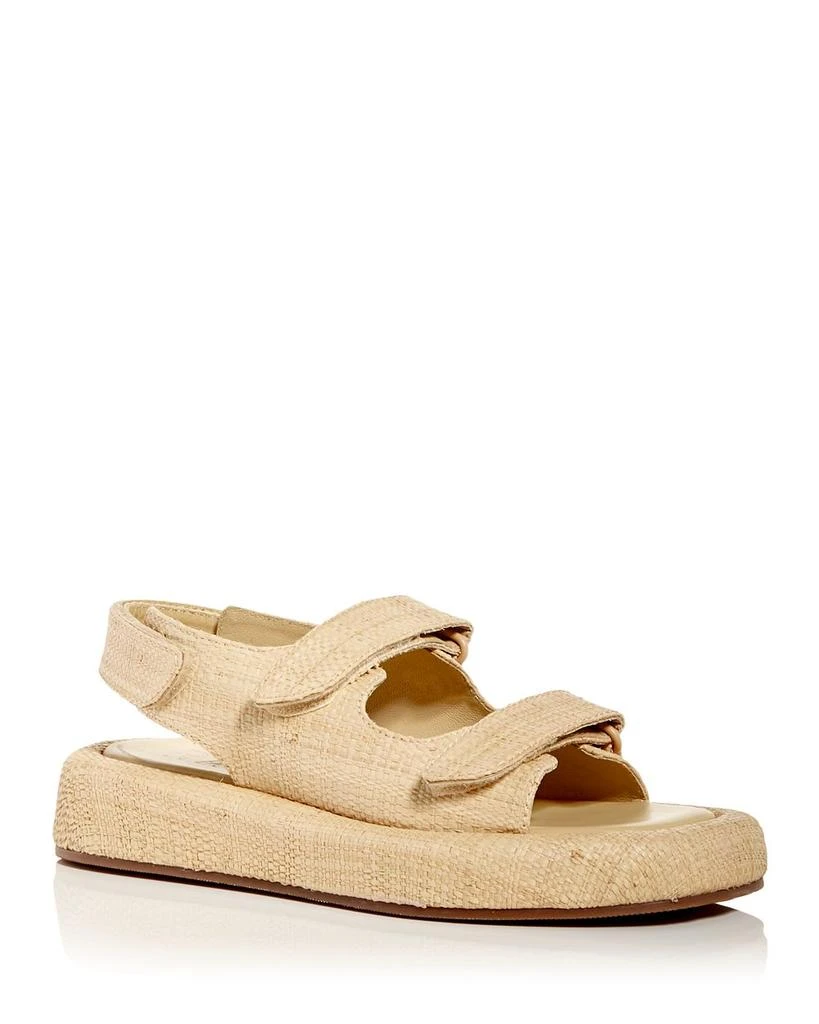 商品Loeffler Randall|Women's Blaise Woven Slingback Sandals,价格¥2221,第1张图片