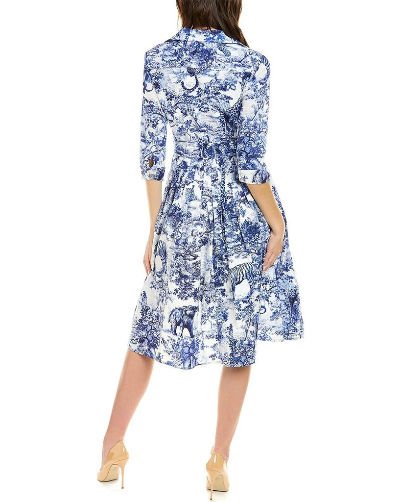 商品SAMANTHA SUNG|Samantha Sung Audrey 2 3/4-Sleeve Shirtdress,价格¥3155,第2张图片详细描述