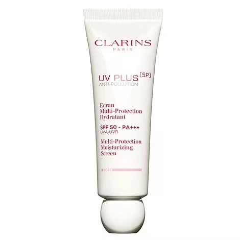 商品Clarins|Clarins|娇韵诗 UV小白盾隔离防晒霜轻透防晒乳润粉色/50ml SPF50+ PA++++ 高倍防晒隔离防紫外线,价格¥300,第1张图片