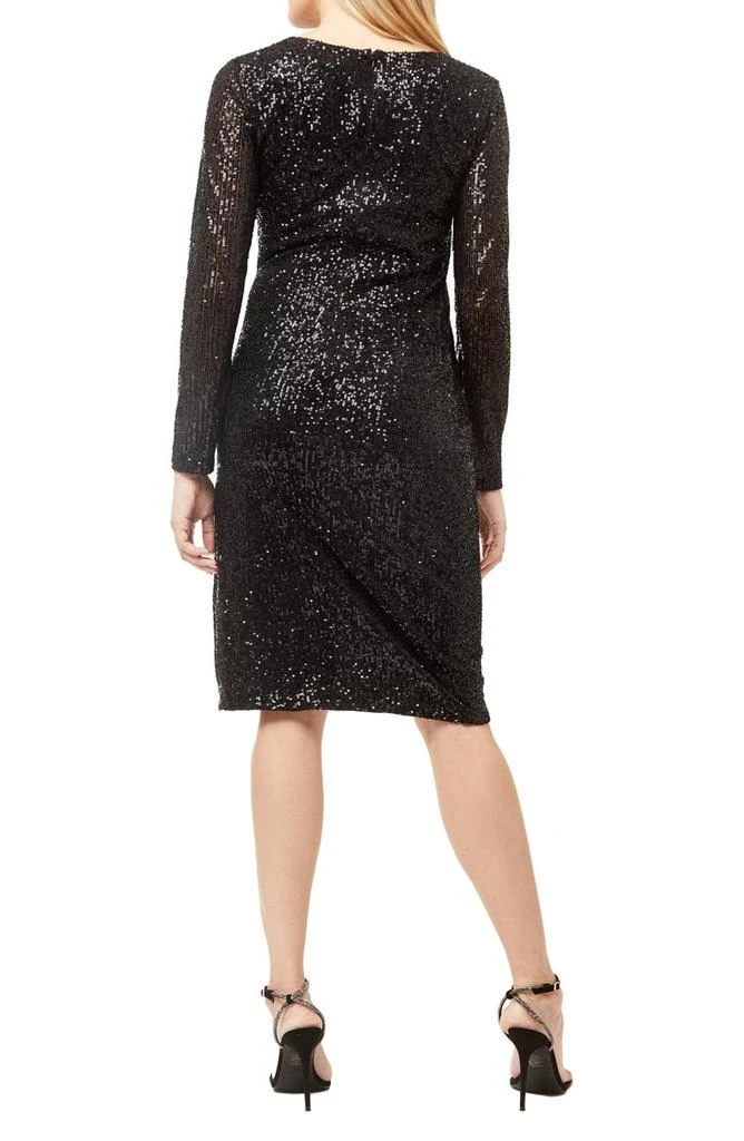 商品Love by Design|Frances Sequin V-Neck Dress,价格¥363,第2张图片详细描述