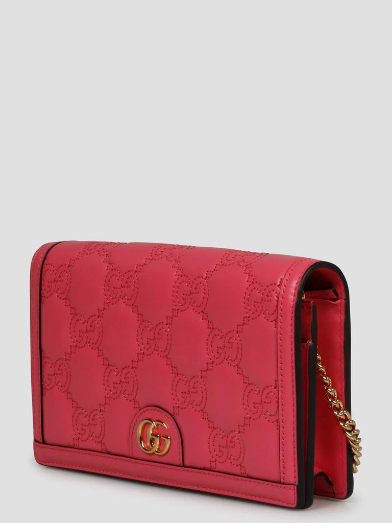 商品Gucci|Gg matelassé chain wallet,价格¥8139,第3张图片详细描述