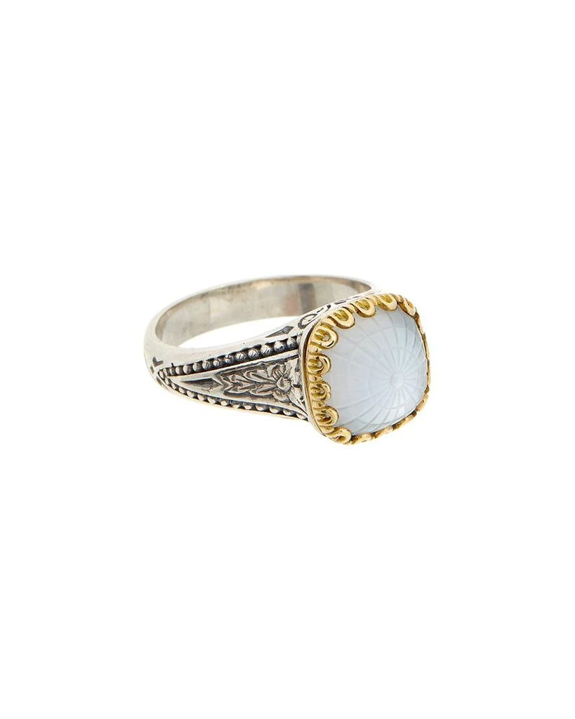 商品Konstantino|Silver & 18K Crystal Doublet Ring,价格¥2502,第1张图片